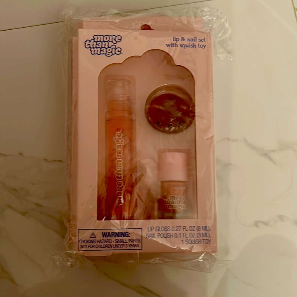 More Than Magic Girls Beauty Nail & Lip Gloss Set